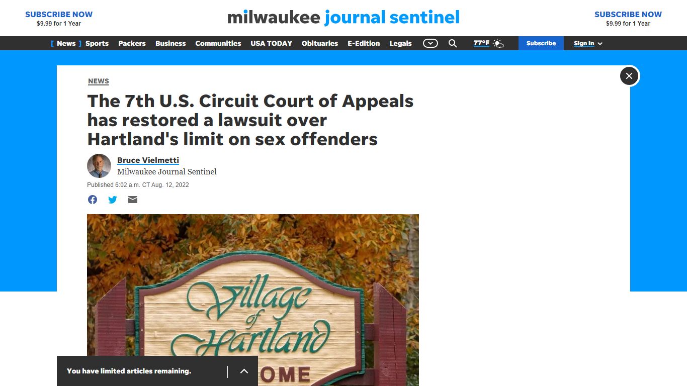 The 7th U.S. Circuit Court of Appeals has restored a lawsuit over ...